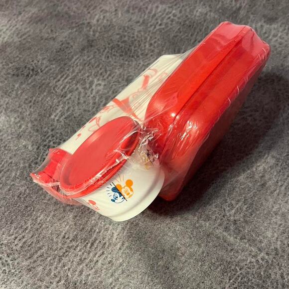 Tupperware mickey mouse red lunch set - Picture 4 of 6